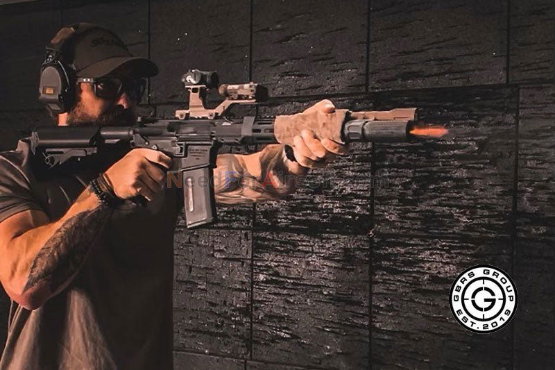 PMG GBRS Type Hydra Mount for T1 / T2 / Romeo5 / CompM5 Airsoft (Black)