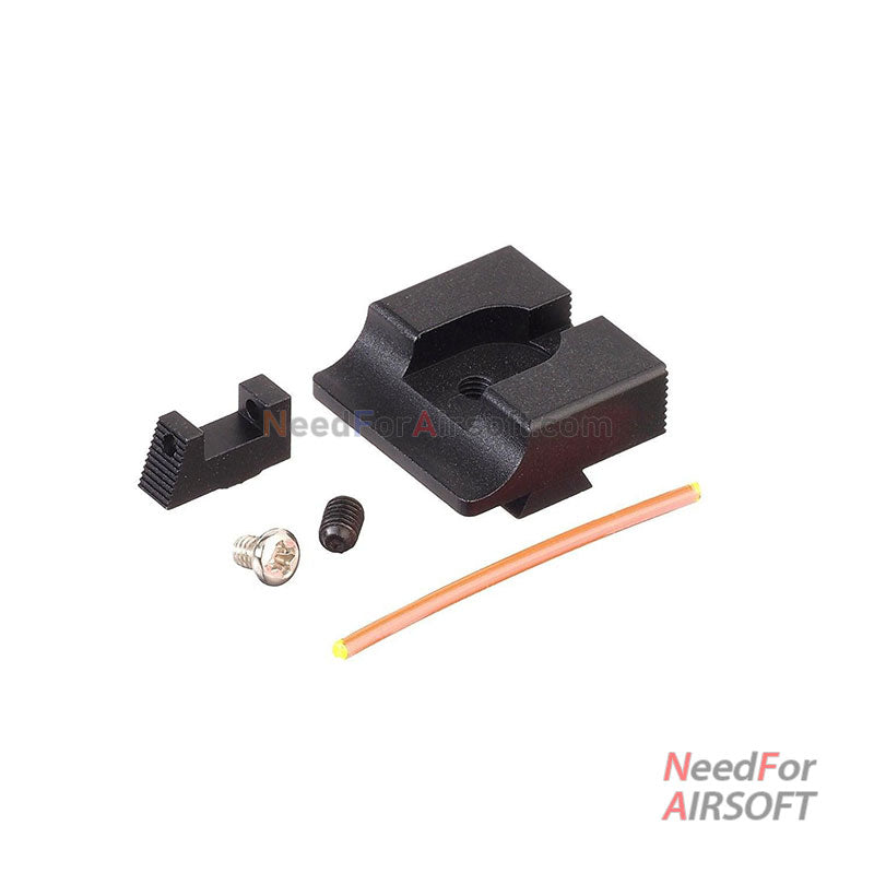 5KU TTI Style Combat Master Titanium Slide Set for Tokyo Marui G19 Airsoft GBB