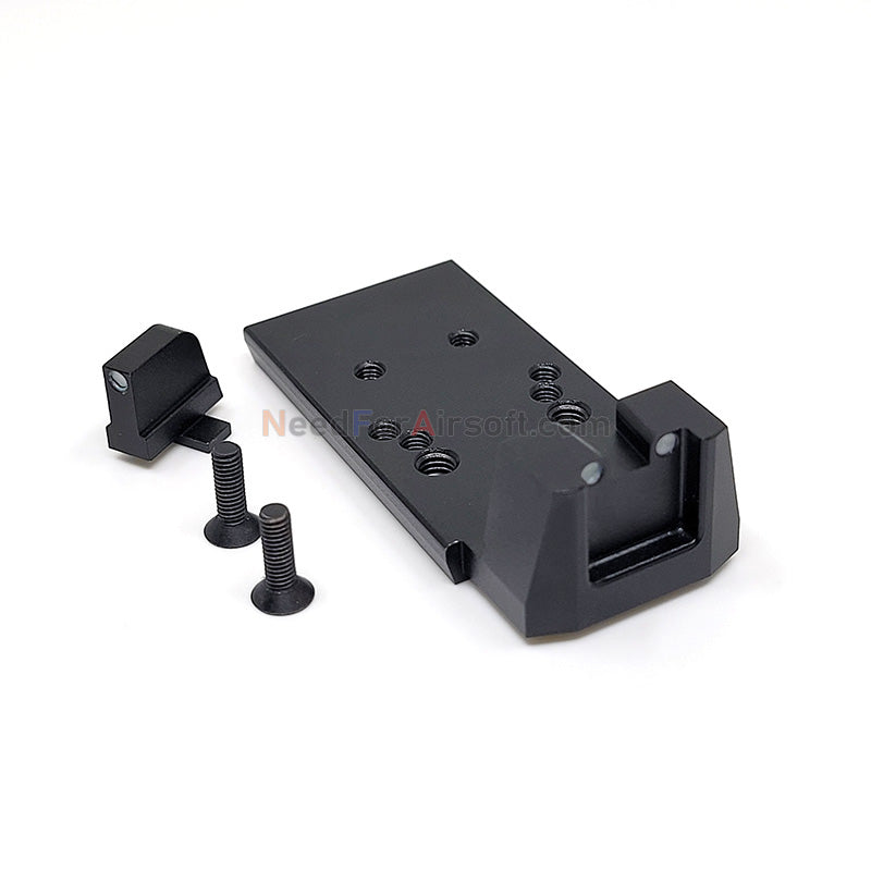 PMG Optic Mount Base w/ GITD Tactical Sight for SIG AIR VFC M17 M18 Airsoft GBB