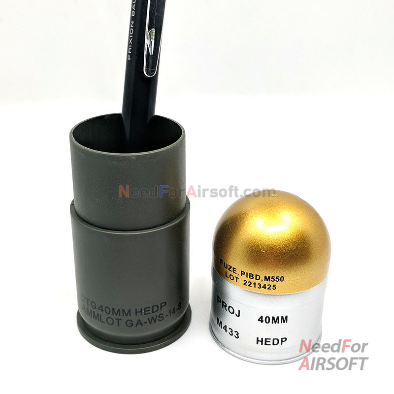 6mmPro Dummy M433 40mm Cartridge Shell