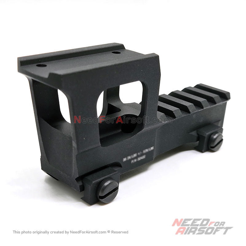 NFACR: PPT High Rise Mount for T1 / T2 / Romeo5 / CompM5 Airsoft (Black)