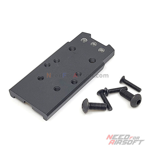 PMG Multi-Fit RDS Mount Base Plate for SIG AIR VFC M17 M18 Airsoft GBB