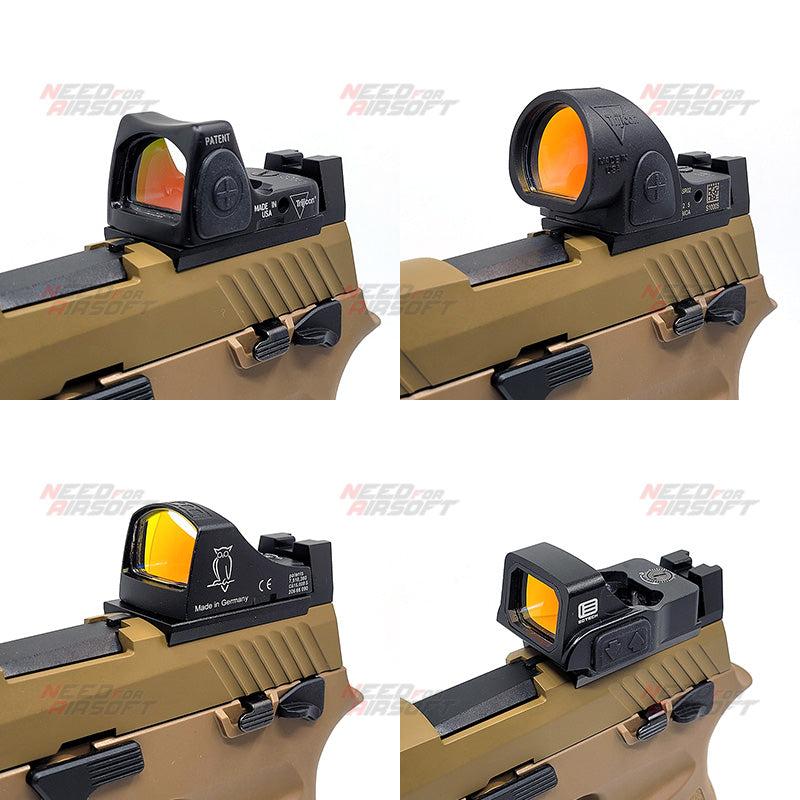 PMG Optic Mount Base w/ GITD Tactical Sight for SIG AIR VFC M17
