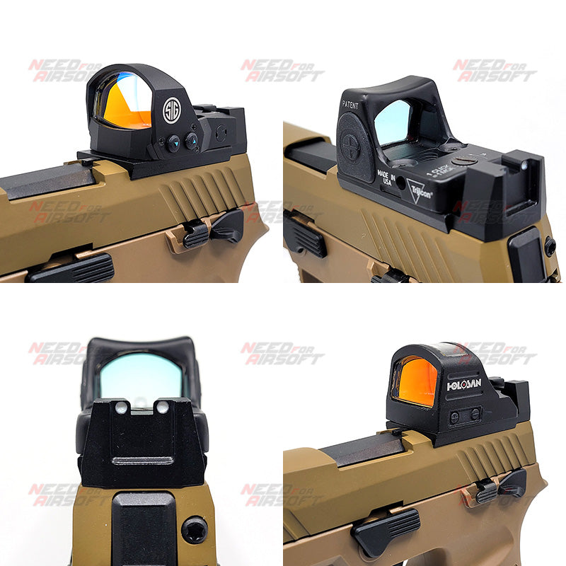 PMG Optic Mount Base w/ GITD Tactical Sight for SIG AIR VFC M17 M18 Ai –  Need For Airsoft