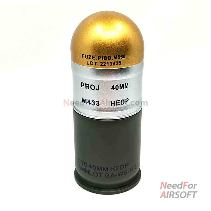 6mmPro Dummy M433 40mm Cartridge Shell – Need For Airsoft
