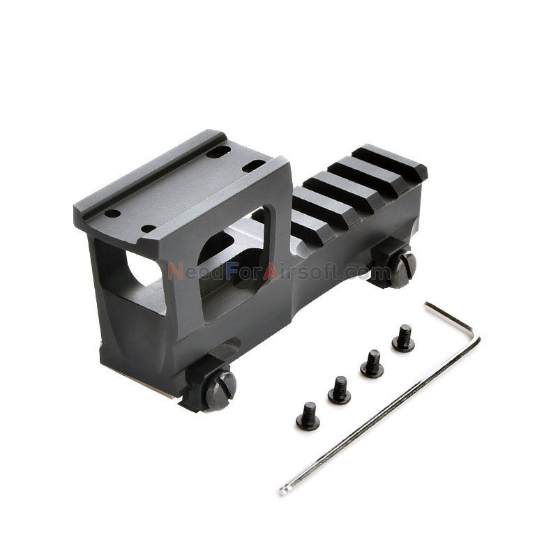 Element High Rise Mount for T1 / T2 / Romeo5 / CompM5 Airsoft (Black)